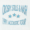 1991 Crosby Stills And Nash Southern Cross Acoustic Tour Shirt