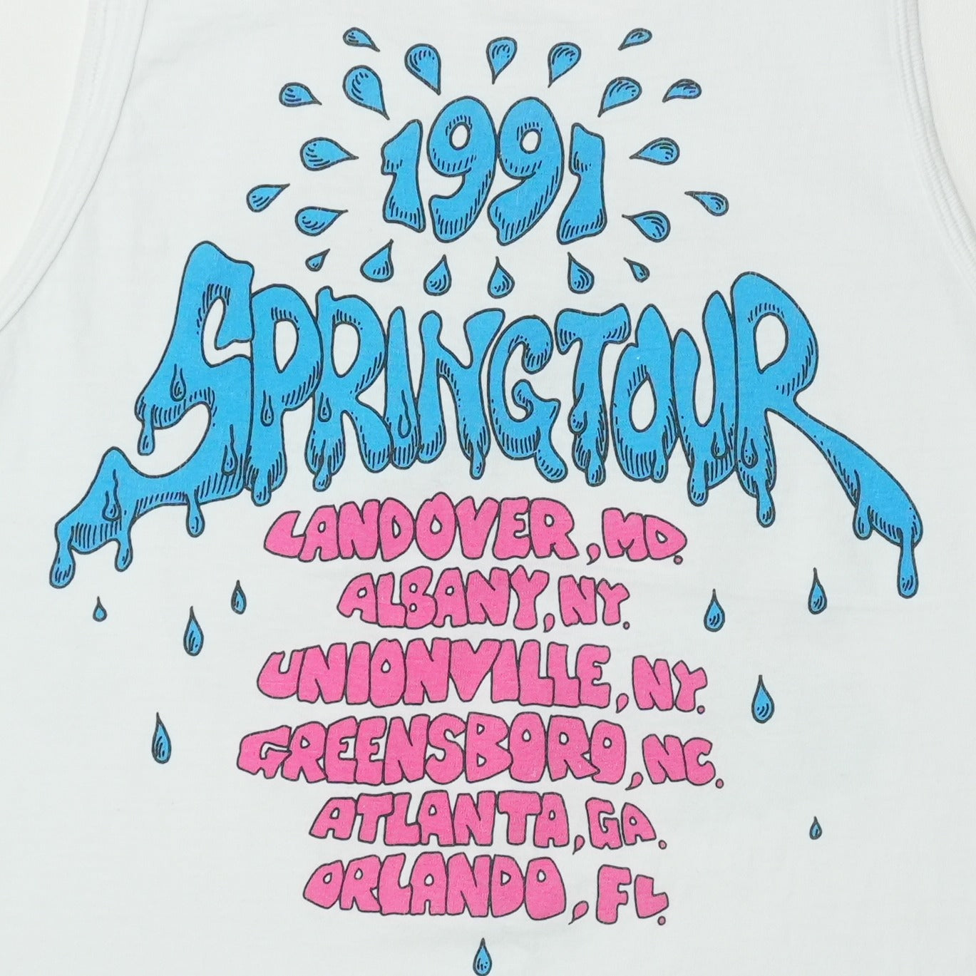 1991 Grateful Dead Spring Tour Tank Top