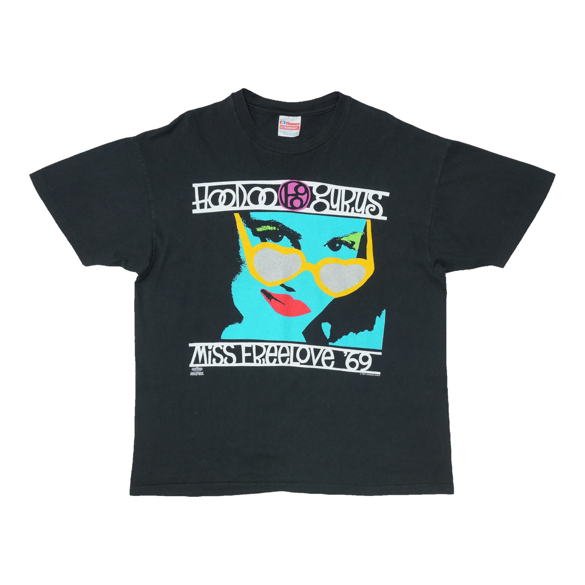 1991 Hoodoo Gurus Miss Freelove 69 Shirt