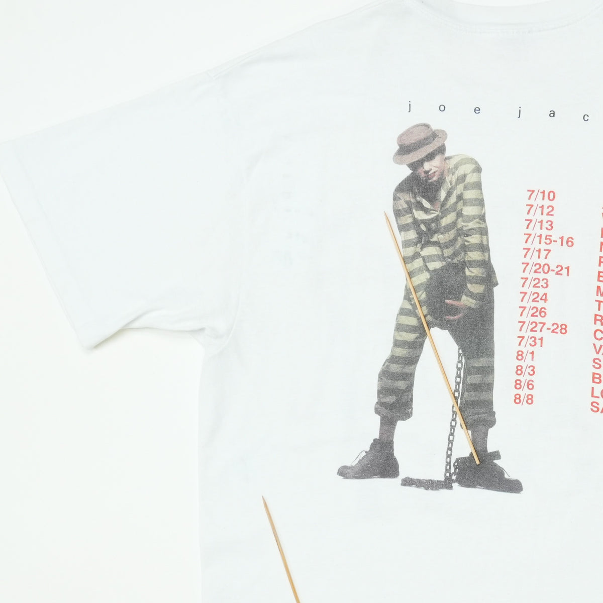 1991 Joe Jackson Laughter and Lust Tour Shirt