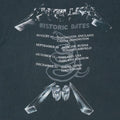 1991 Metallica Historic Dates Shirt
