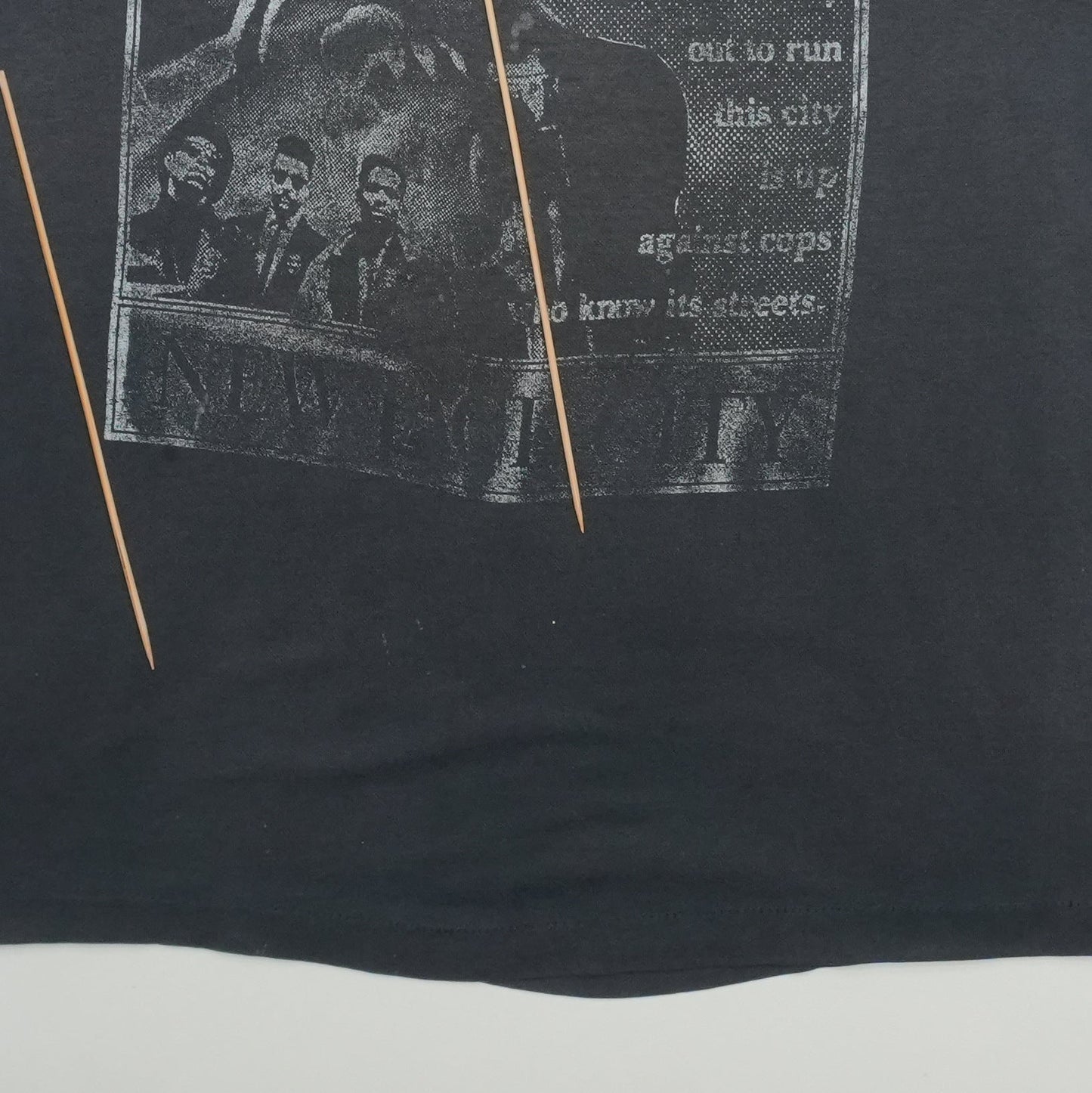 1991 New Jack City Movie Promo Shirt Detail 3