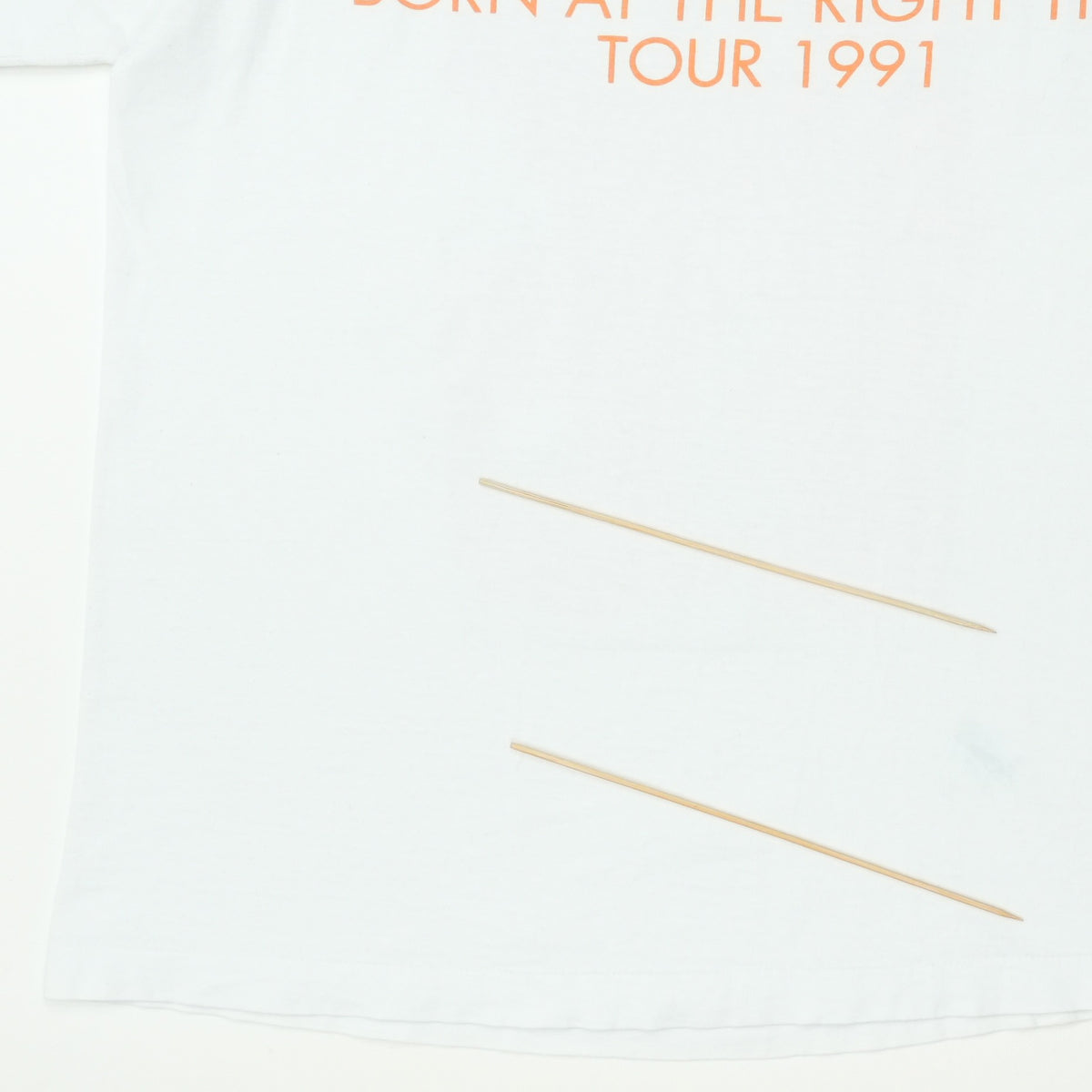 1991 Paul Simon Born At The Right Time Tour Shirt