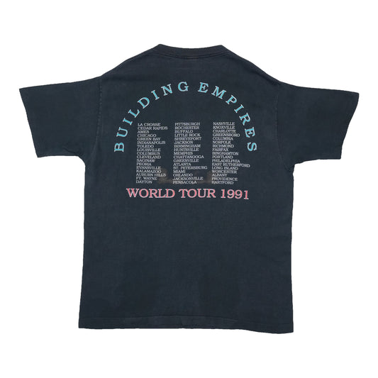 1991 Queensryche Building Empires World Tour Shirt