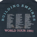 1991 Queensryche Building Empires World Tour Shirt