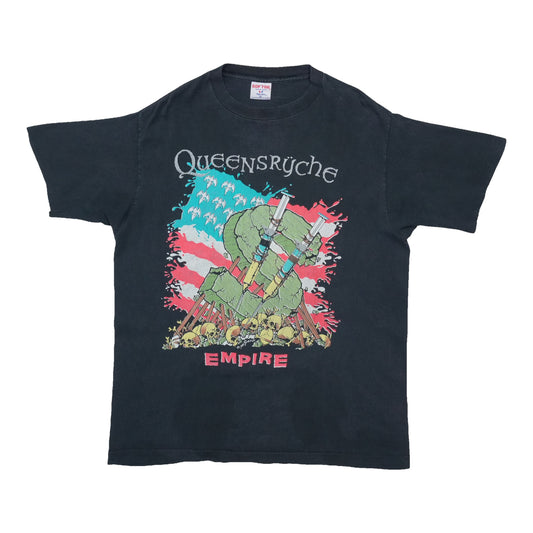 1991 Queensryche Building Empires World Tour Shirt