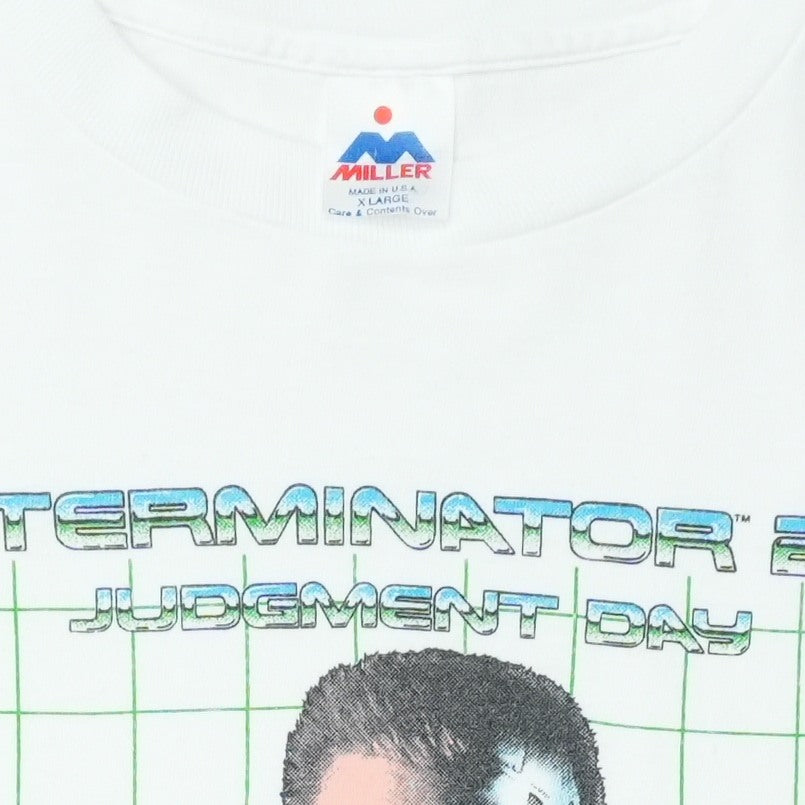 1991 Terminator 2 It Must End Here Shirt