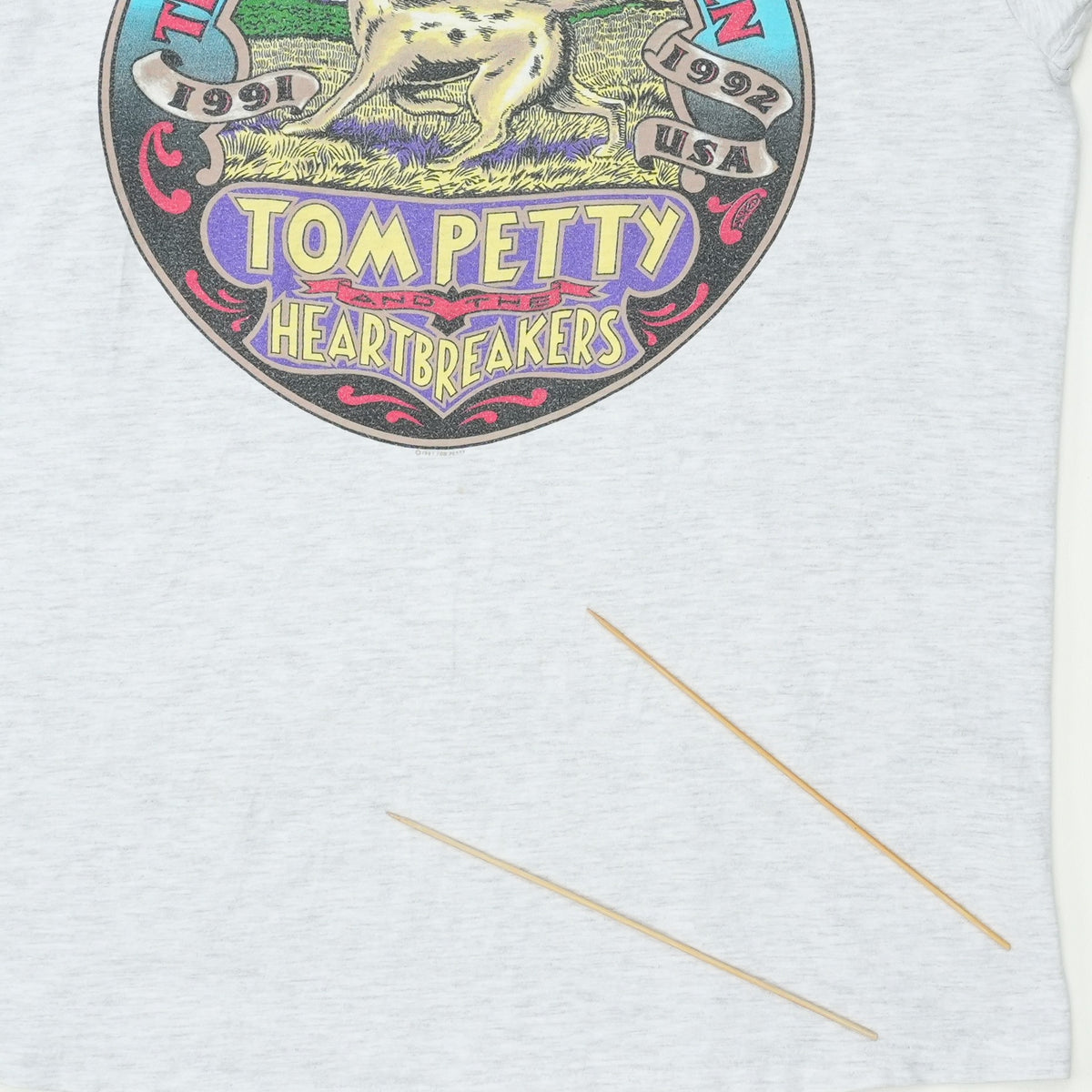 1991 Tom Petty The Heartbreakers Touring The Great Wide Open Shirt