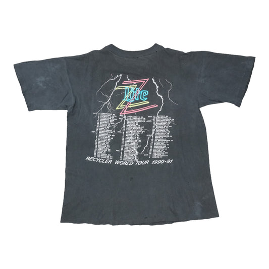 1991 ZZ Top Recycler World Tour Shirt