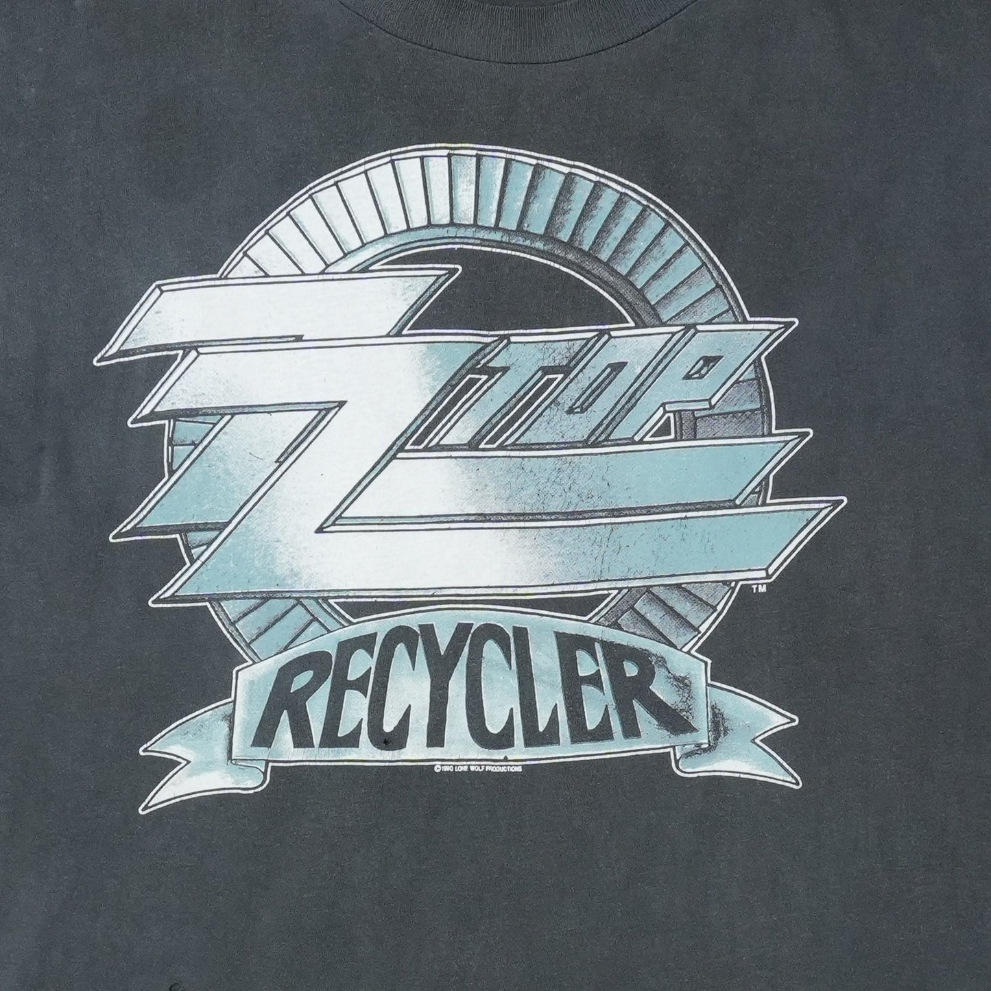 1991 ZZ Top Recycler World Tour Shirt