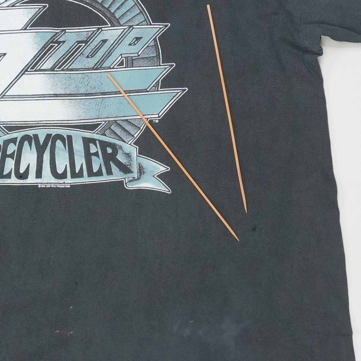 1991 ZZ Top Recycler World Tour Shirt