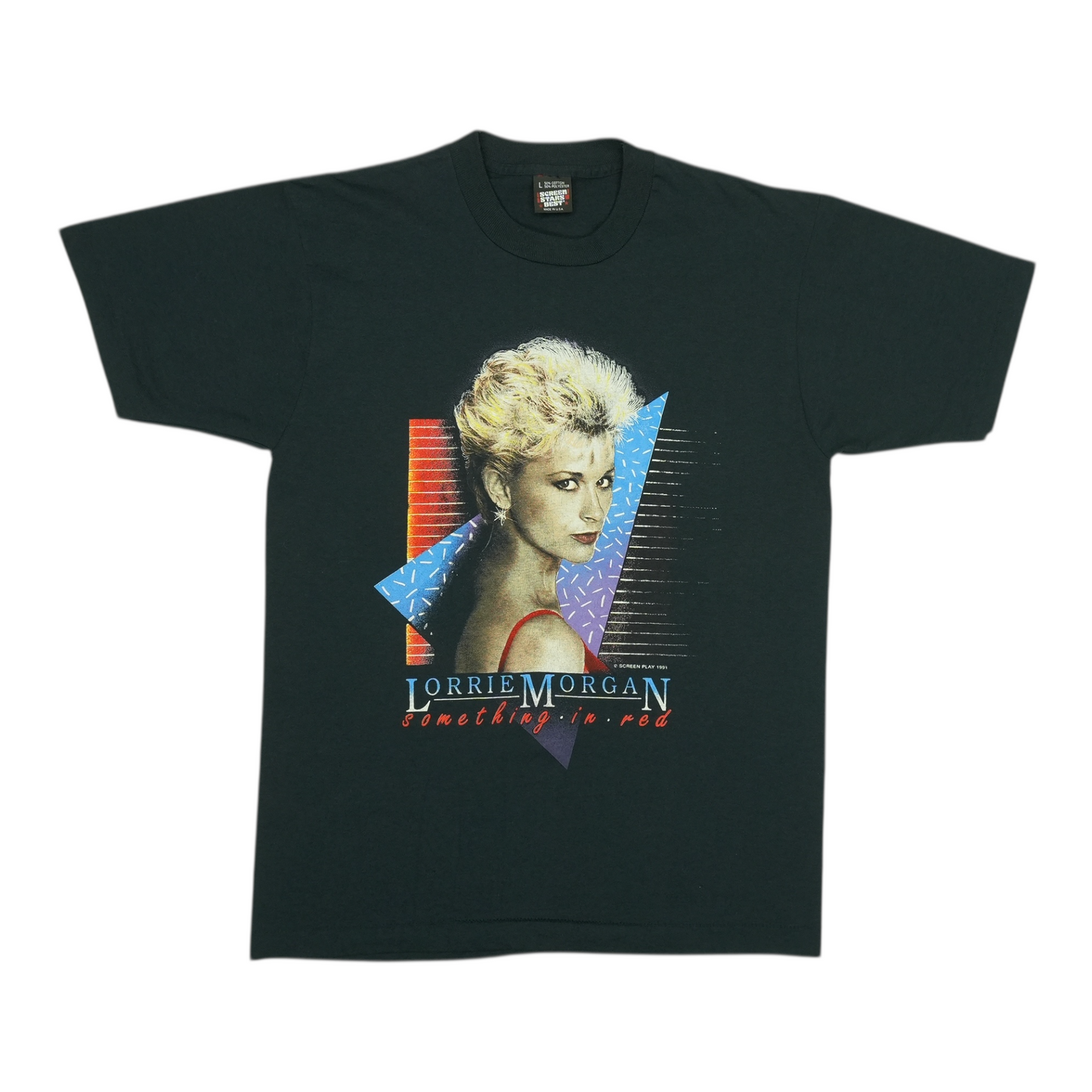 1991 Lorrie Morgan Something In Red Shirt