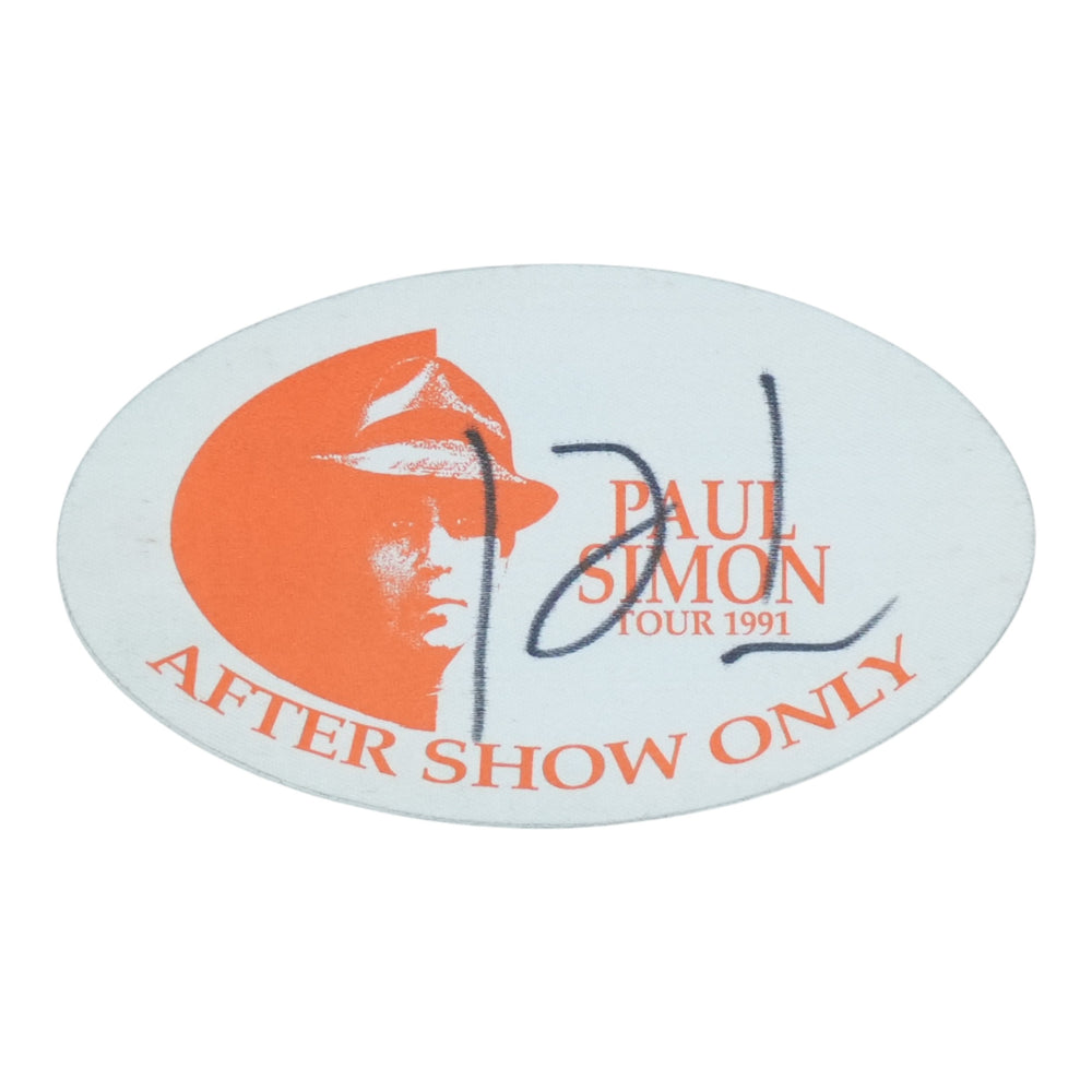 1991 Paul Simon Backstage Pass