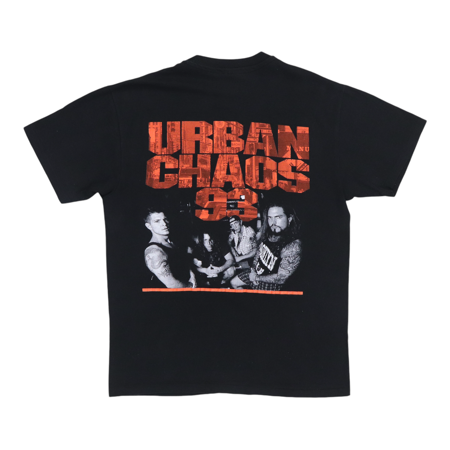 ★Urbandtype.★ Affection Vintage Crack T-Shirt Charcoal UBE Fadein Toronto Unisex Washed Effect Vintage T-Shirt | Fadein