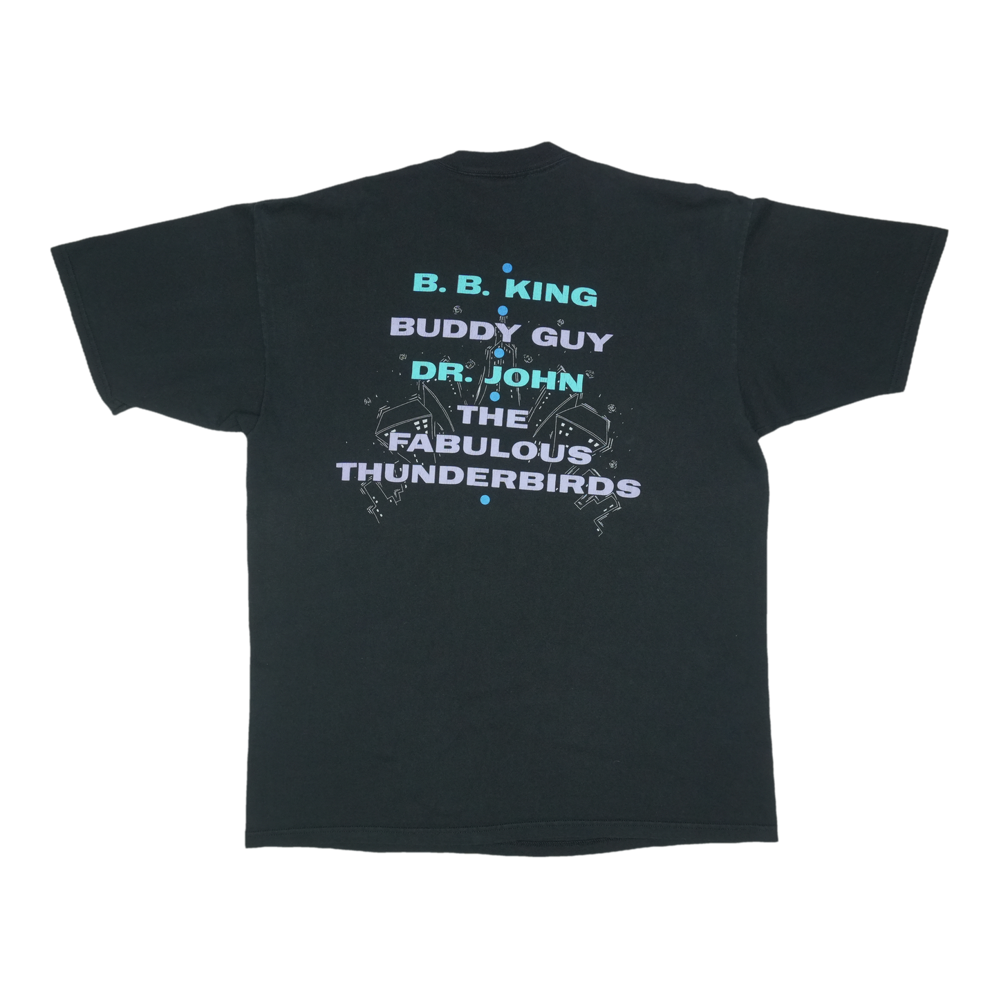 1992 Blues Music Festival Shirt Back
