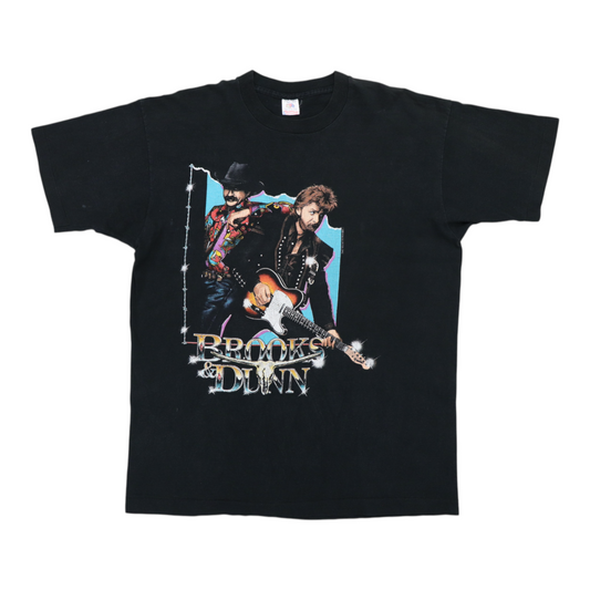 1992 Brooks & Dunn Trail Drive Tour Shirt