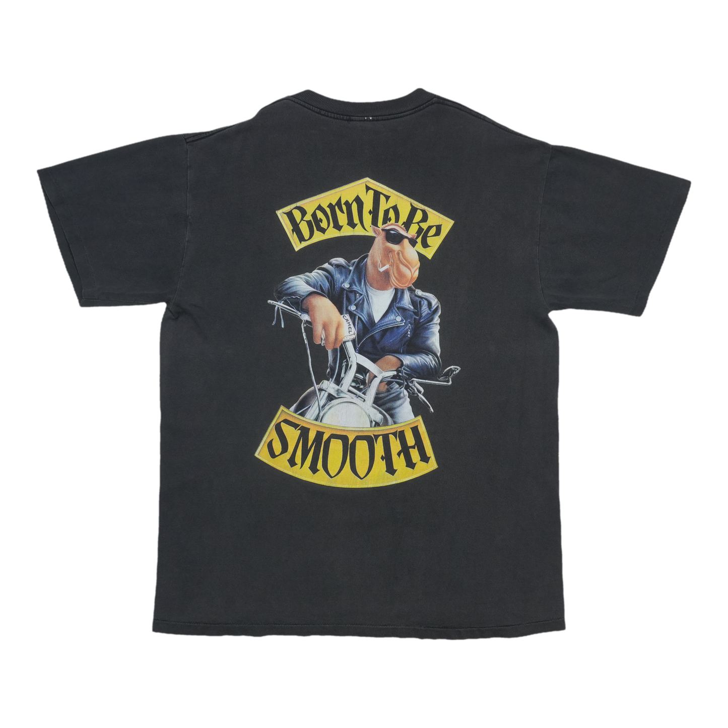 1992 Camel Sturgis Born To Be Smooth Shirt Back