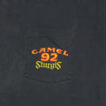1992 Camel Sturgis Born To Be Smooth Shirt Detail 1