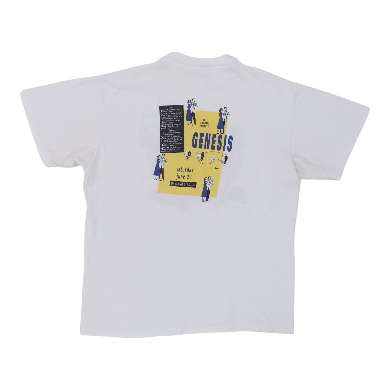 1992 Genesis Day On The Green Crew Staff Shirt | Authentic Vintage