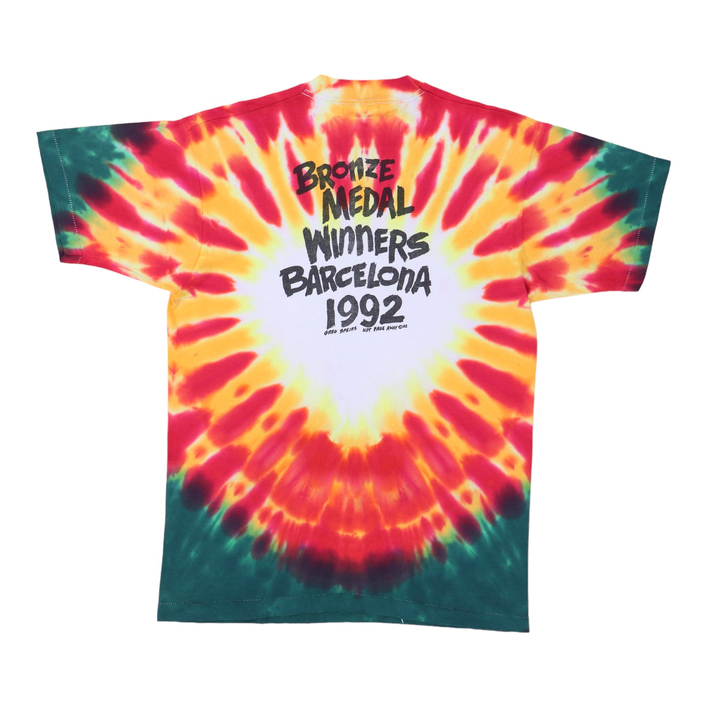 1992 Grateful Dead Lithuania Tie Dye Shirt