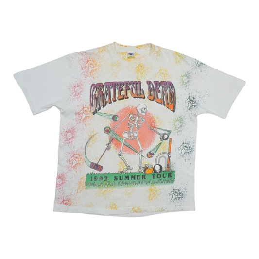 1992 Grateful Dead Summer Tour All Over Print Shirt Front