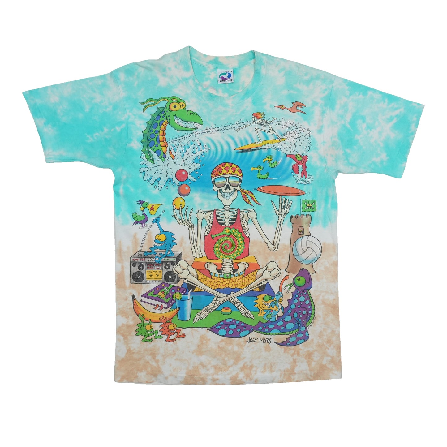1992 Joey Mars Beach Tie Dye Shirt