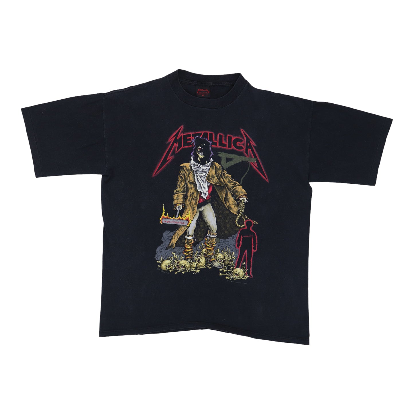 1992 Metallica Unforgiven Pushead Shirt