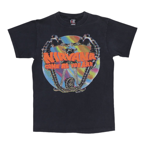 1992 Nirvana Come As Your Are Shirt | Authentic Vintage Tee – WyCo