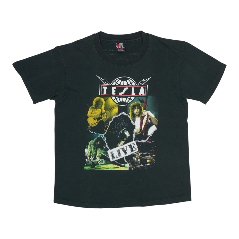 1992 Tesla Psychotic Supper Tour Shirt