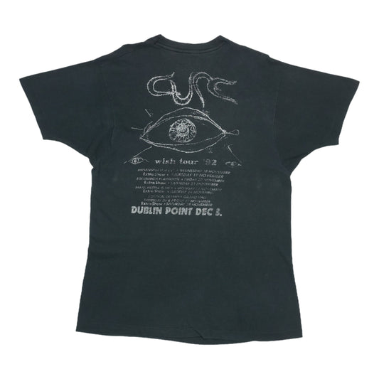 1992 The Cure Wish Tour Shirt Back