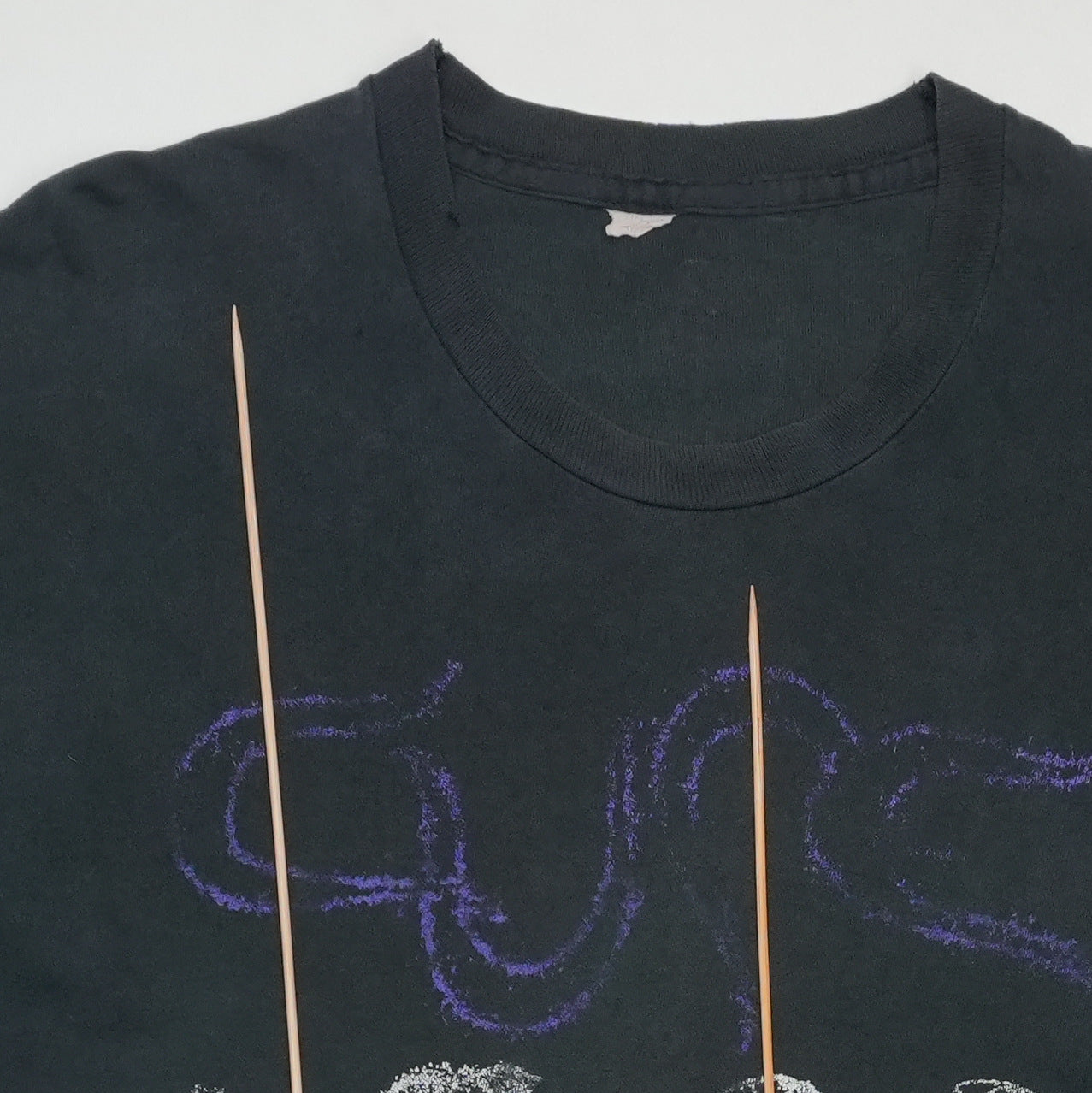 1992 The Cure Wish Tour Shirt Detail 3