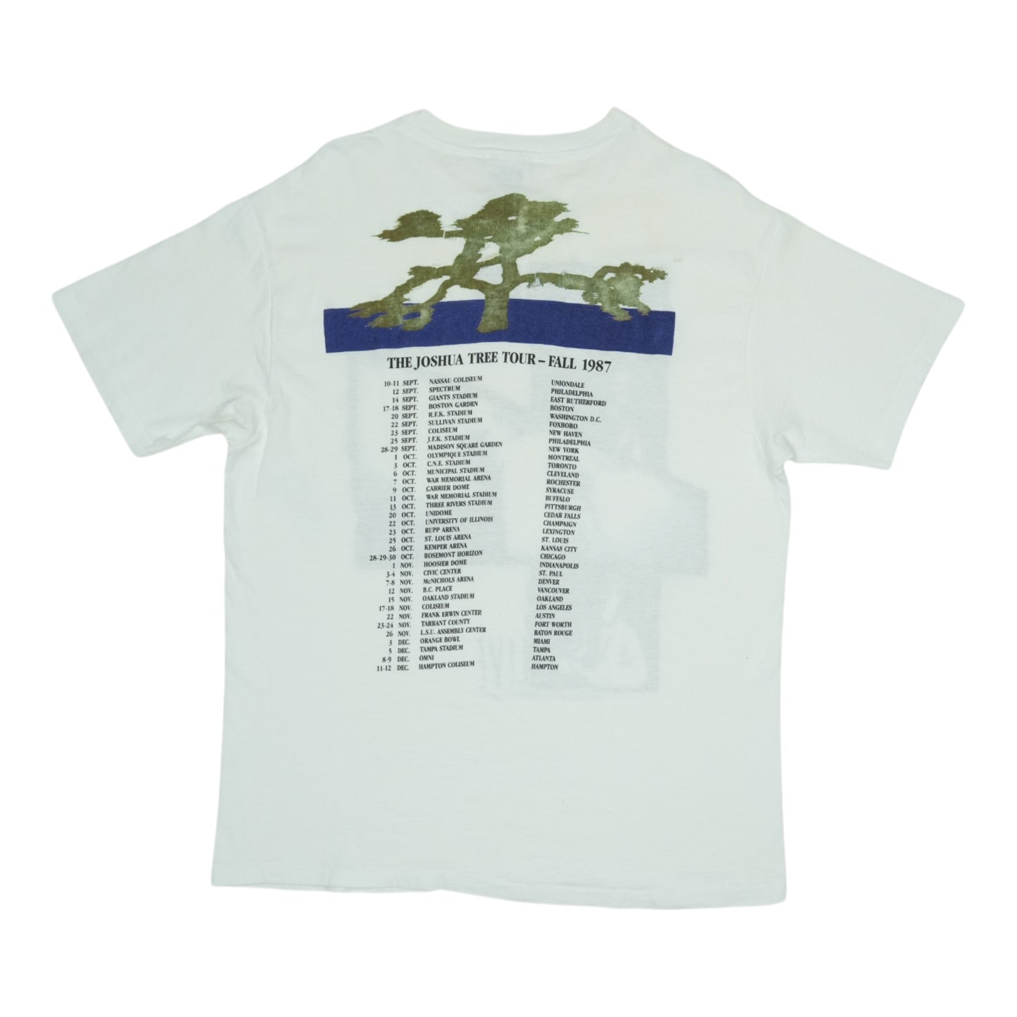 1992 U2 Joshua Tree Tour Shirt
