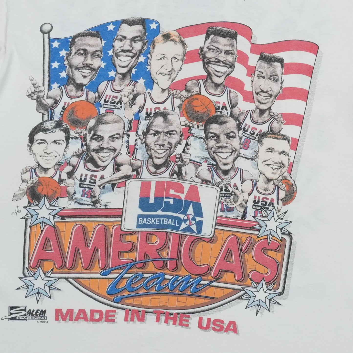 1992 USA Dream Team Americas Team Shirt