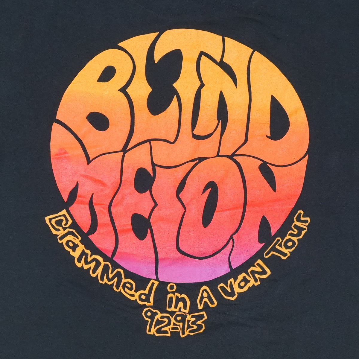 1992 Blind Melon Crammed In A Van Tour Shirt