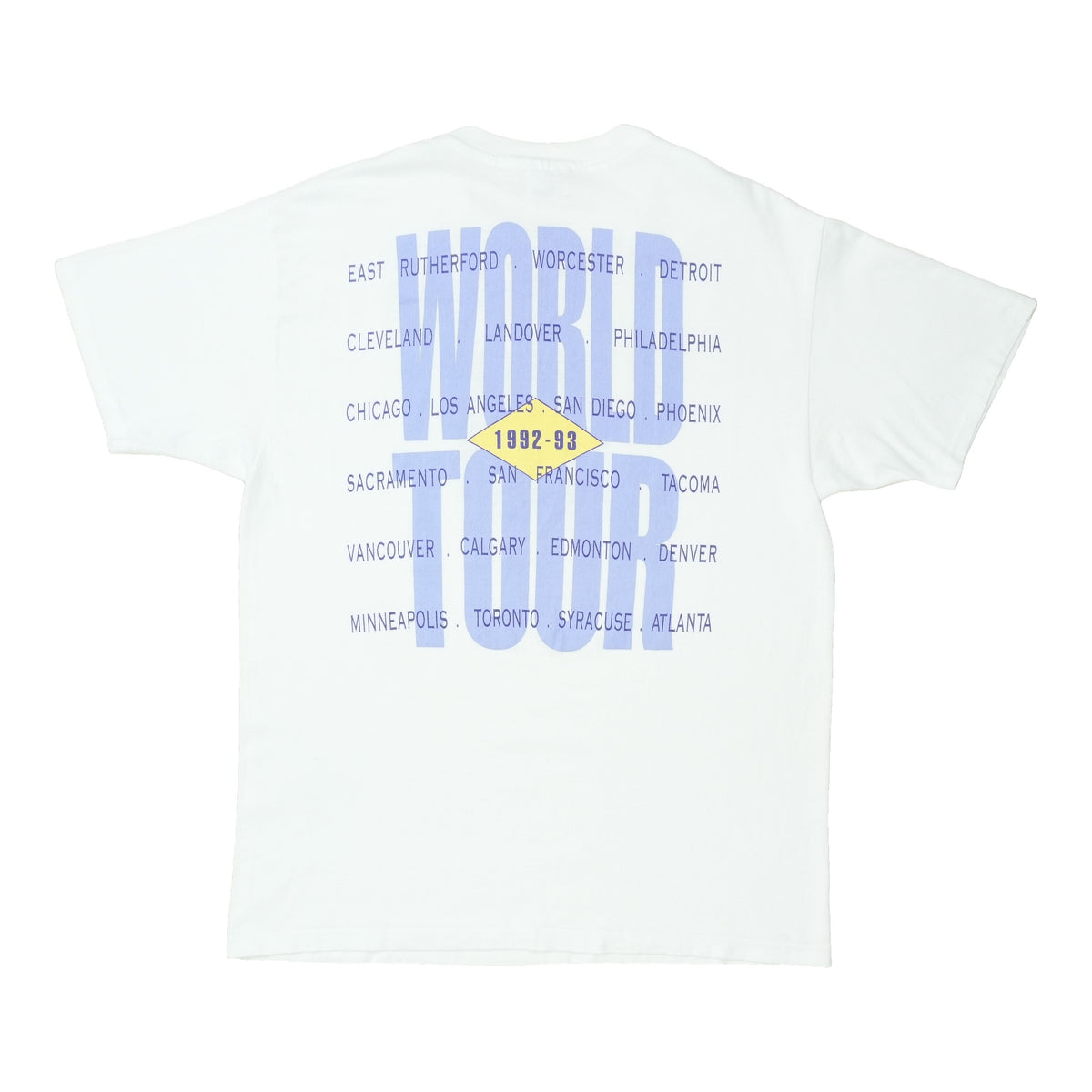 1992 Bruce Springsteen World Tour Shirt