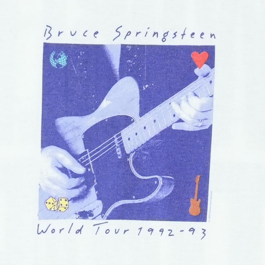1992 Bruce Springsteen World Tour Shirt