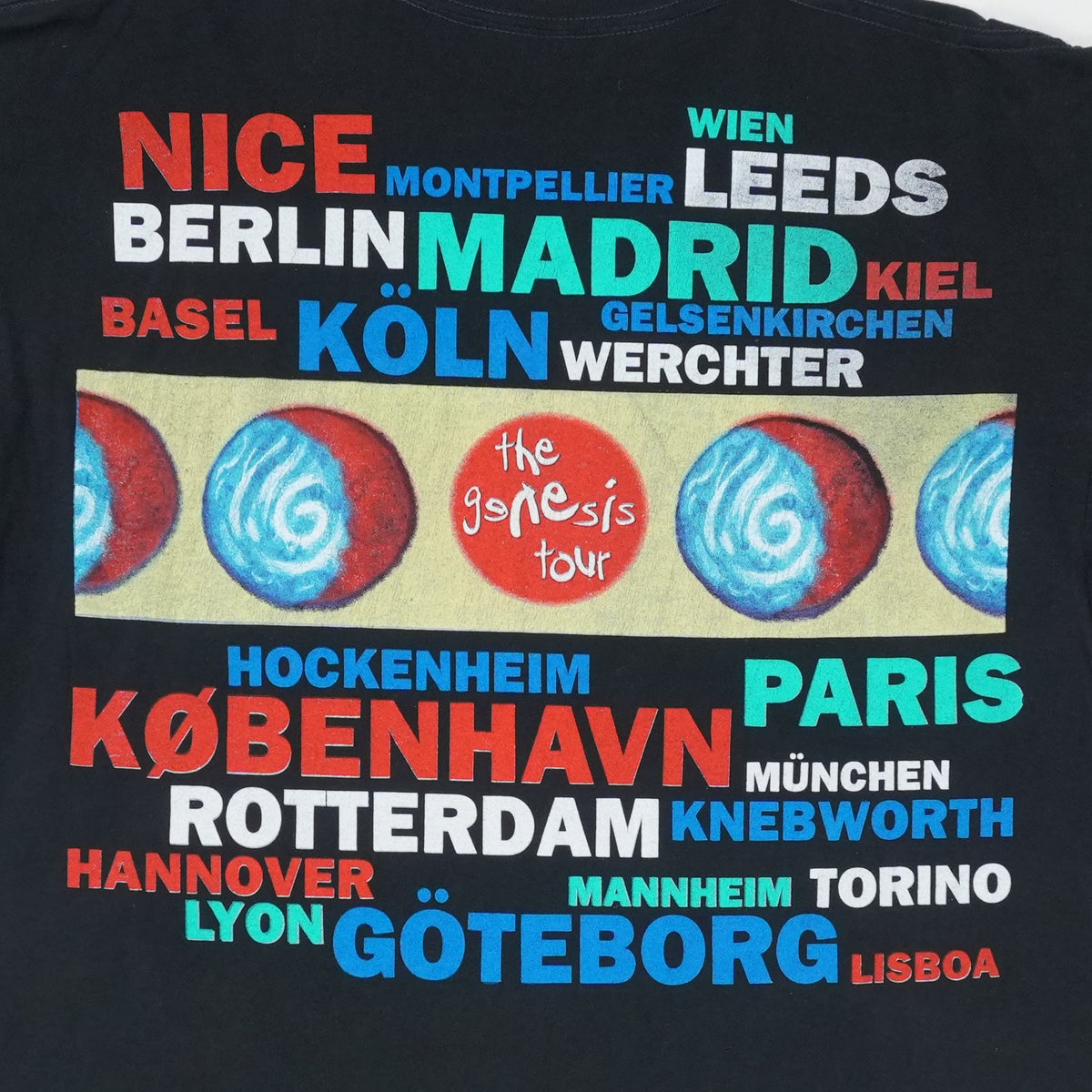 1992 Genesis We Cant Dance European Tour Shirt