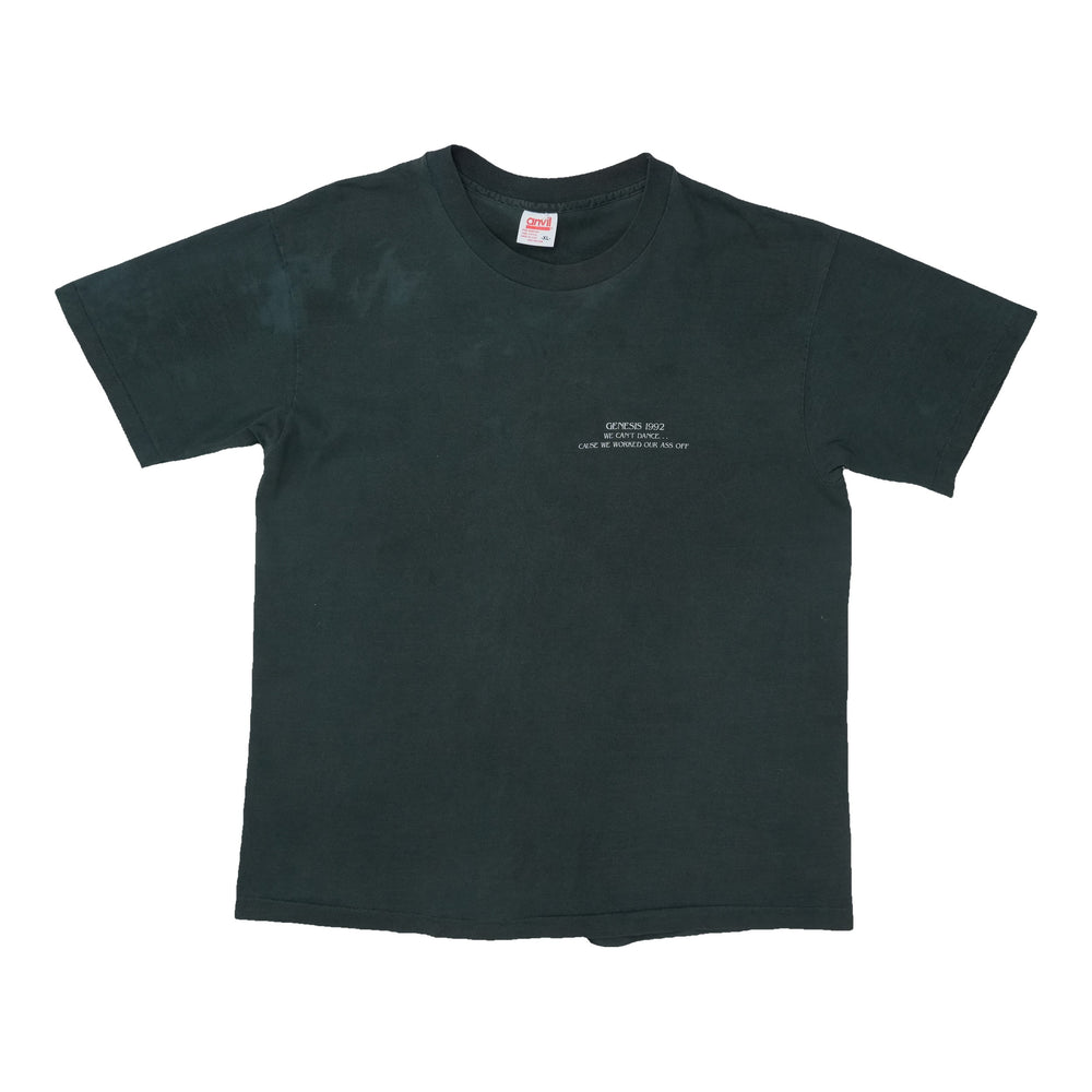 1992 Genesis We Cant Dance Tour Crew Shirt
