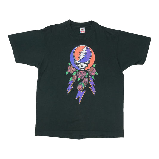 1992 Grateful Dead Steal Your Face Roses Shirt