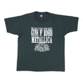 1992 Guns N' Roses Metallica Faith No More Las Cruces Crew Shirt