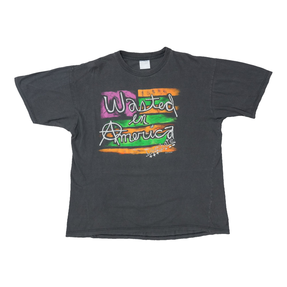 1992 Love Hate Wasted In America Tour Shirt