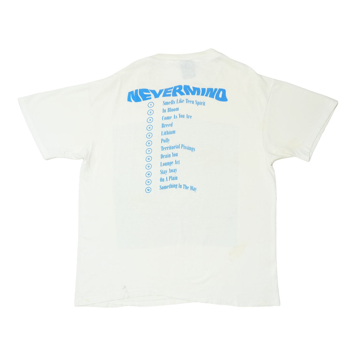 1992 Nirvana Nevermind Album Shirt