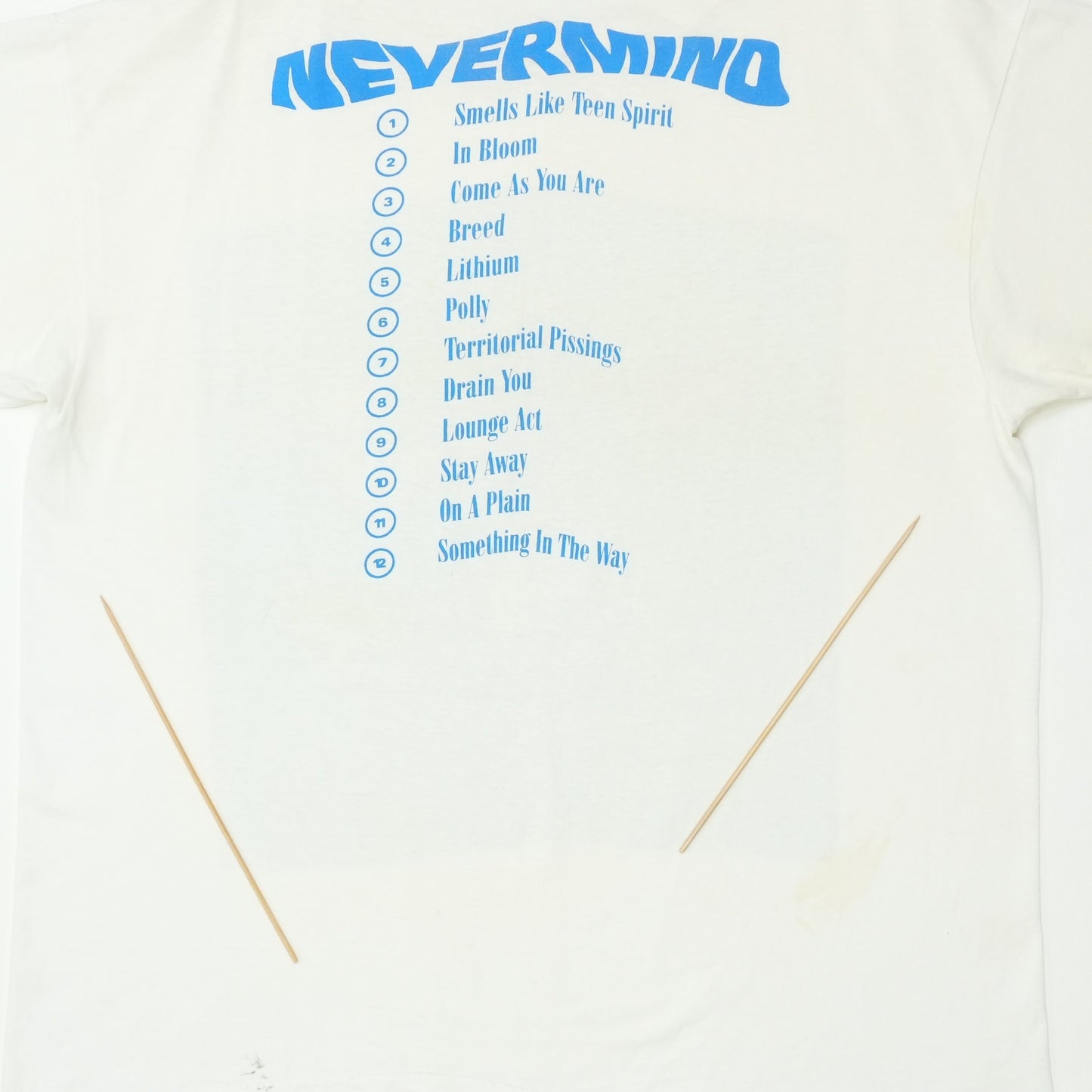 1992 Nirvana Nevermind Album Shirt