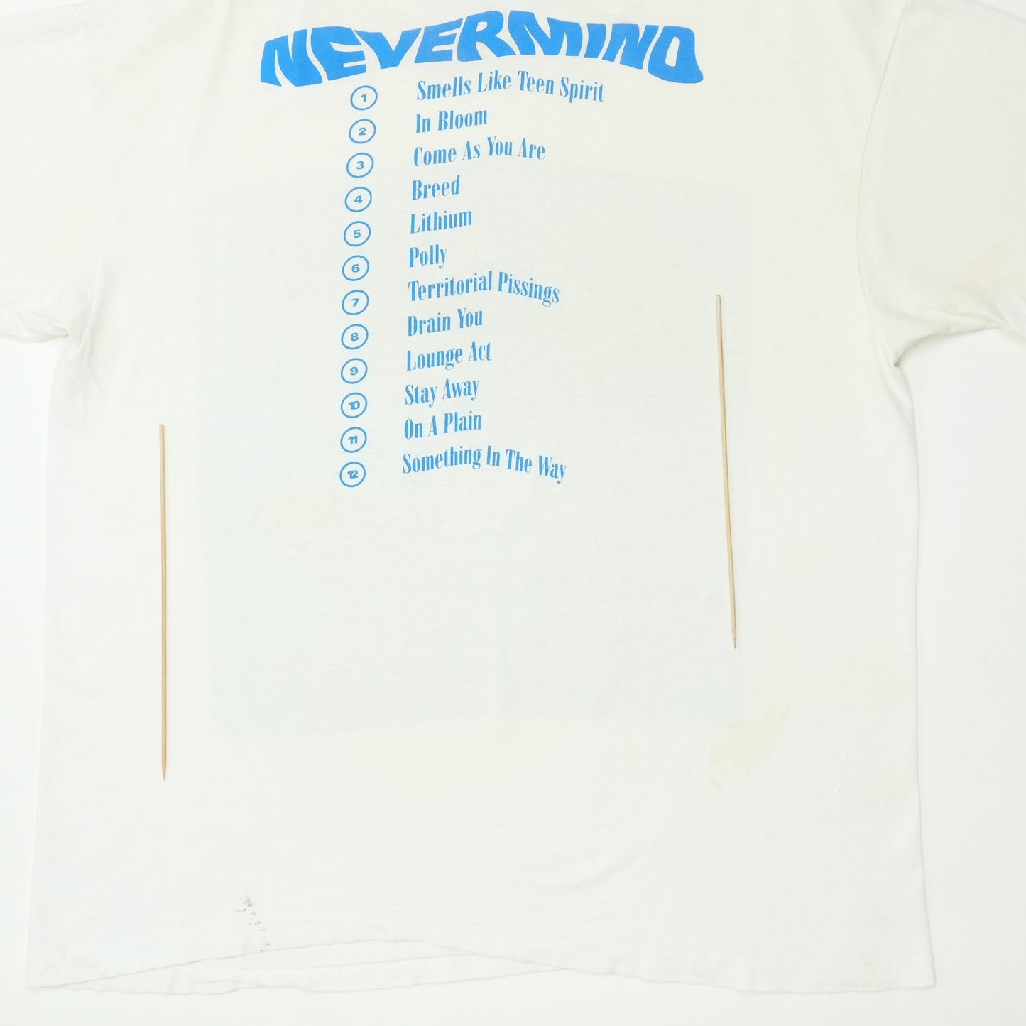 1992 Nirvana Nevermind Album Shirt