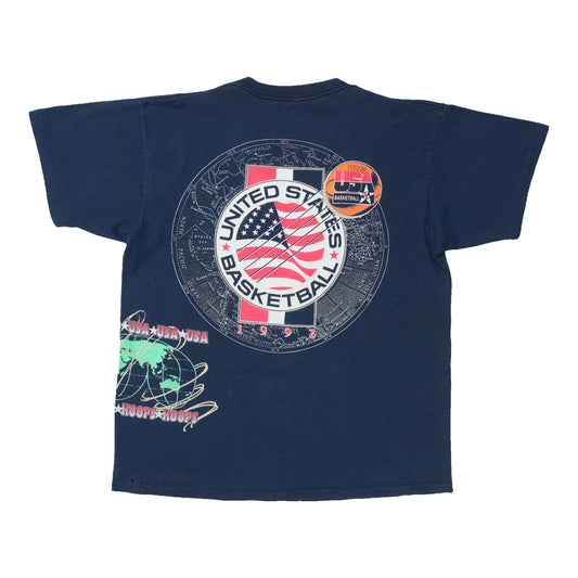 1992 USA Basketball World Tour Shirt