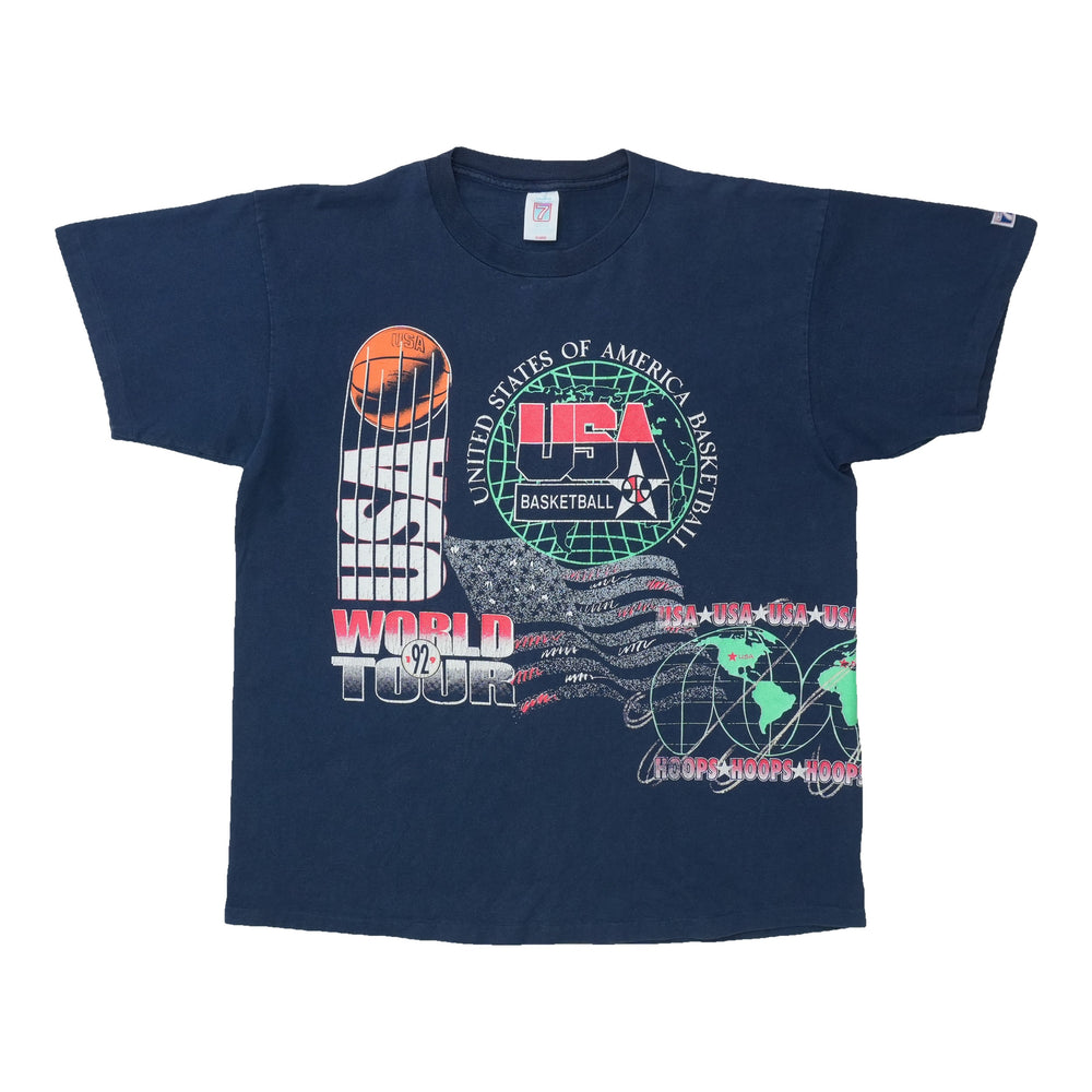 1992 USA Basketball World Tour Shirt