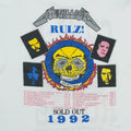 1992 Guns N Roses Faith No More Tour Shirt Detail 5