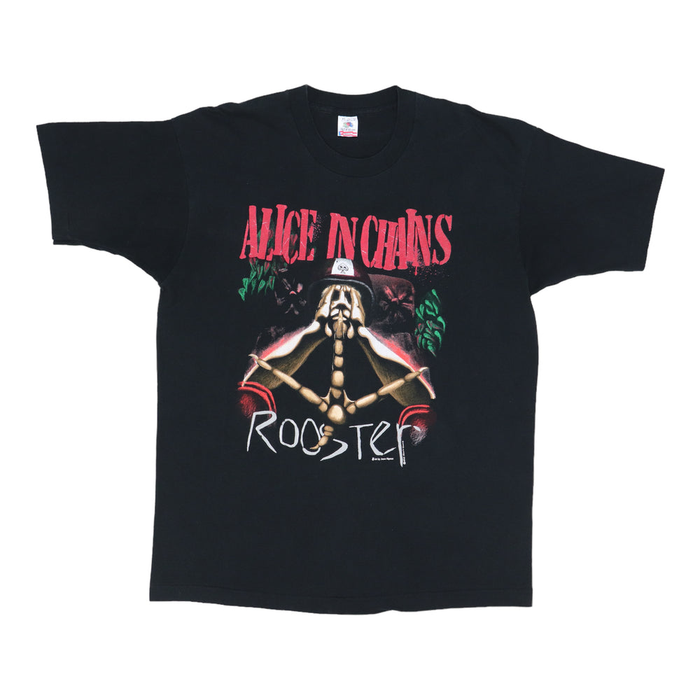 1993 Alice In Chains Rooster Shirt