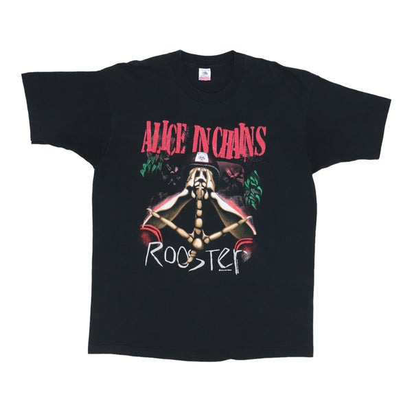1993 Alice In Chains Rooster Shirt | Authentic Vintage Tee – WyCo