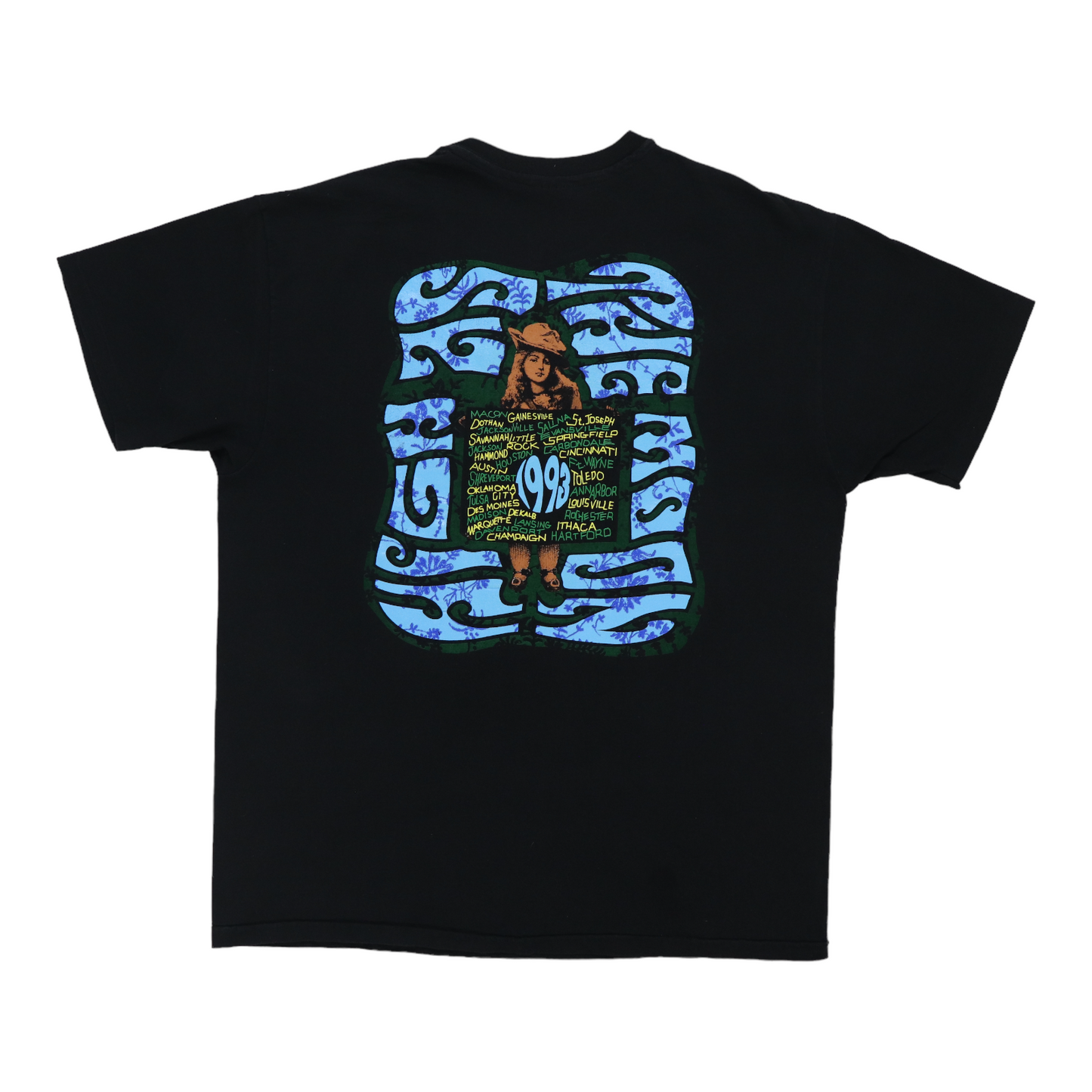 1993 Black Crowes High As The Moon Tour Shirt